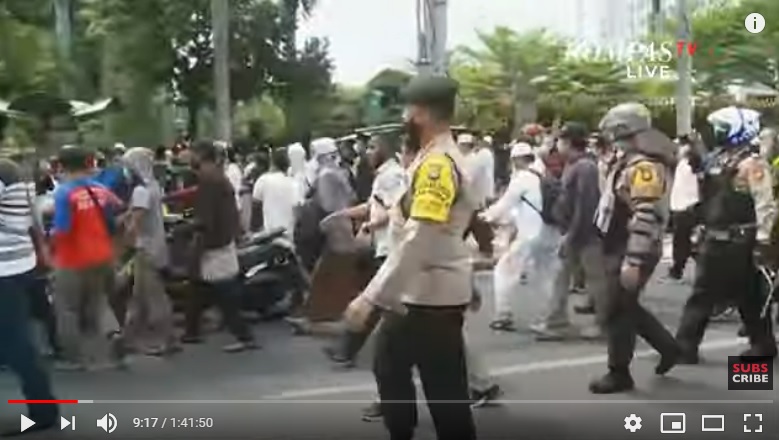 Kompolnas: Polisi Sah dan Berwenang Bubarkan Aksi 1812