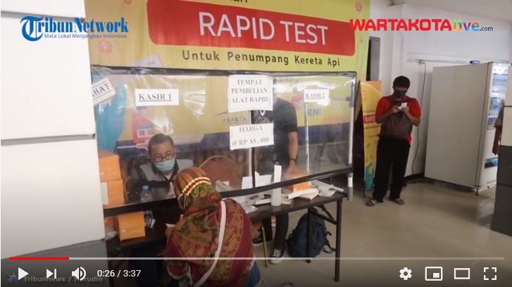 Haruskah Rapid Test Antigen di Stasiun Keberangkatan? Begini Penjelasan Lengkap PT KAI