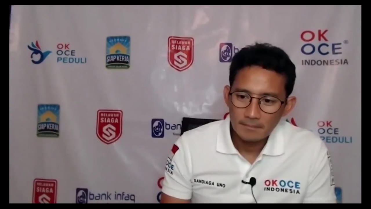 Pesan Sandiaga Uno untuk Milenial di Kota Depok, Peluang Pasar Produk Halal Terbuka Lebar