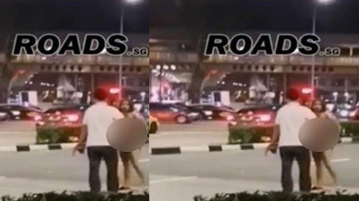 TEREKAM Kamera Gadis Ini Nekat Buka Baju di Jalanan Sambil Teriak Bikin Viral di Facebook
