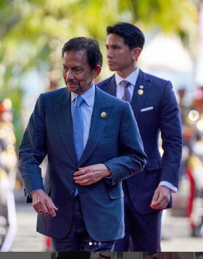 Momen Pangeran Brunei Abdul Mateen, Pangeran Tampan Yang Ikut Dampingi Ayah di KTT ASEAN 2023