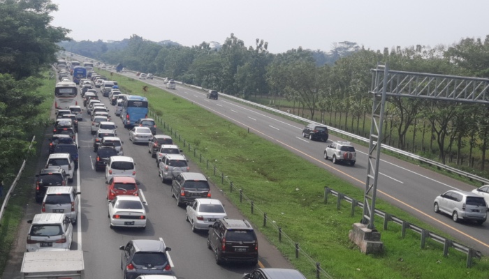 One Way Bakal Diterapkan Hingga Semanggi Jika Kemacetan Panjang Arus Balik Terjadi