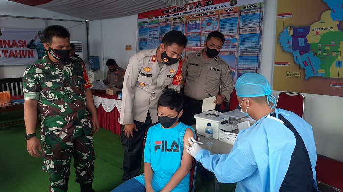 Hingga Awal 2022, Vaksinasi Covid-19 Dosis Pertama di Kota Tangsel Mencapai 93,3 Persen