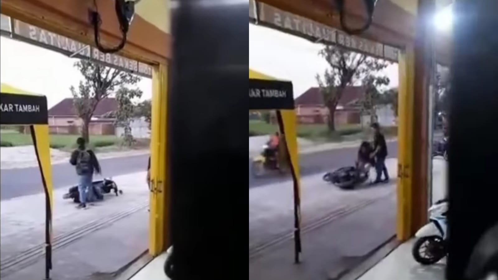 Minta Motor Trail Tapi Dibelikan Matic, Anak Ini Ngamuk-Hancurkan Motor Baru yang Dibeli Ayahnya