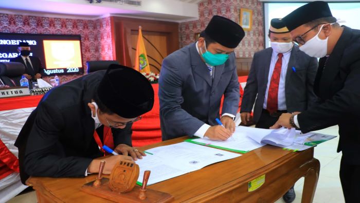 DPRD Kota Tangerang Setujui RAPBD Perubahan 2020 yang Susut Rp 1,3 Triliun