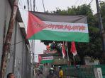 Prihatin dengan Nasib Gaza, Warga Palmerah Barat Ubah Gang Jadi Kampung Palestina