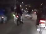 Diadang Warga, Pelaku Tawuran Bermotor di Jalan Krukut Depok Kabur Kocar-kacir