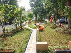 Kelurahan Kelapa Dua Wetan Sulap Lahan Kosong Jadi Taman Indah untuk Kegiatan Sosial Warga