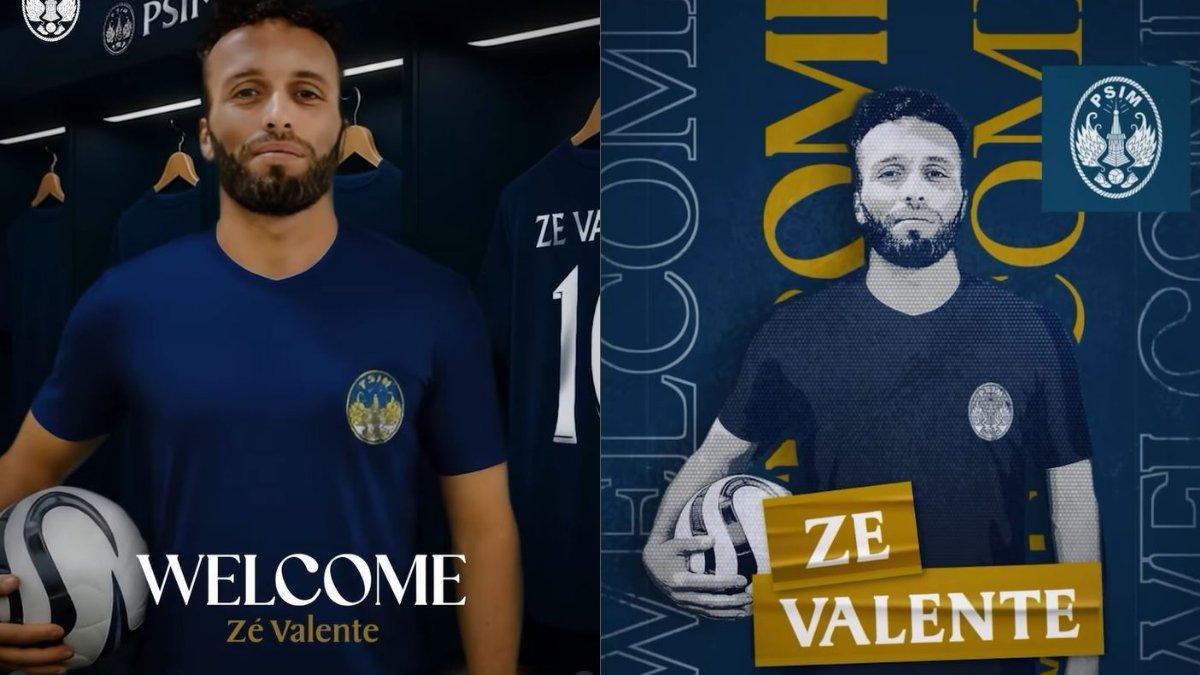 BURSA TRANSFER PSIM - PSIM Yogyakarta resmi memperkenalkan Ze Valente sebagai pemain anyarnya, Jumat (27/6/2025).