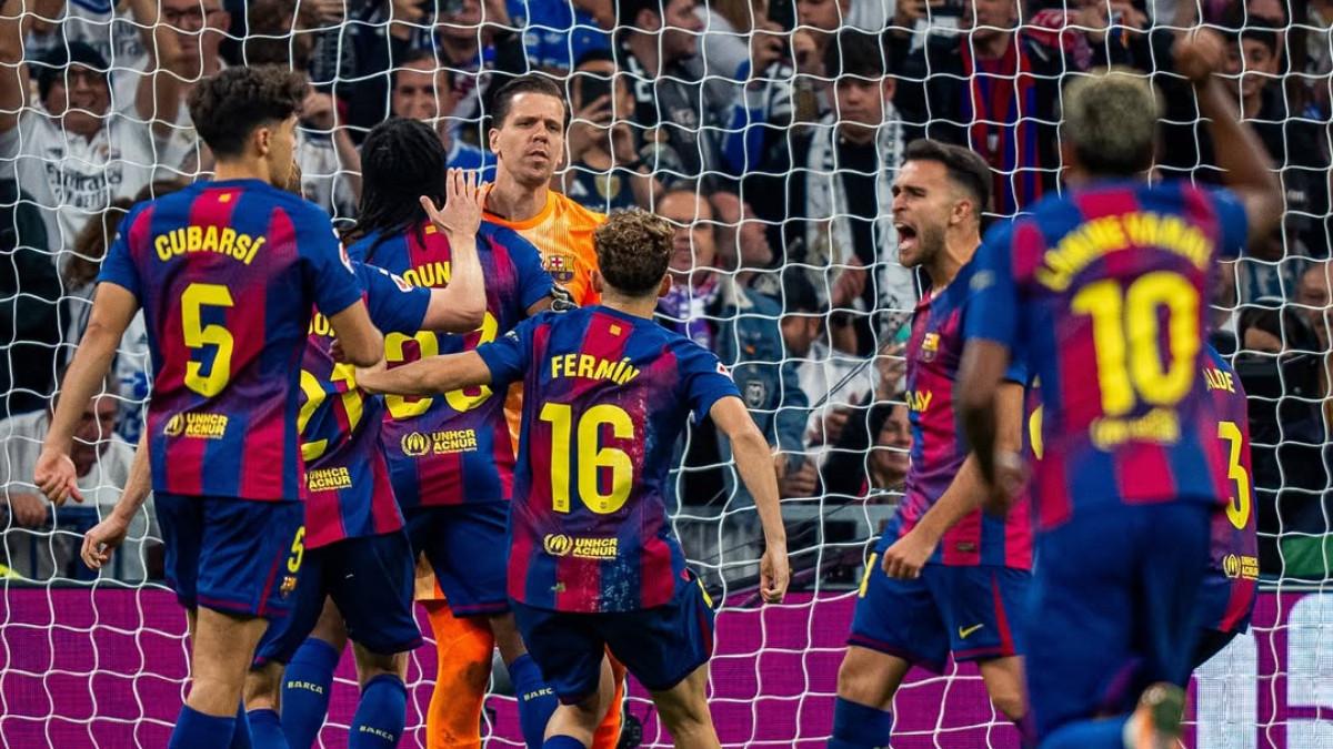 Barcelona Diserbu Madridista seusai Dihajar Real Madrid di Santiago Bernabeu