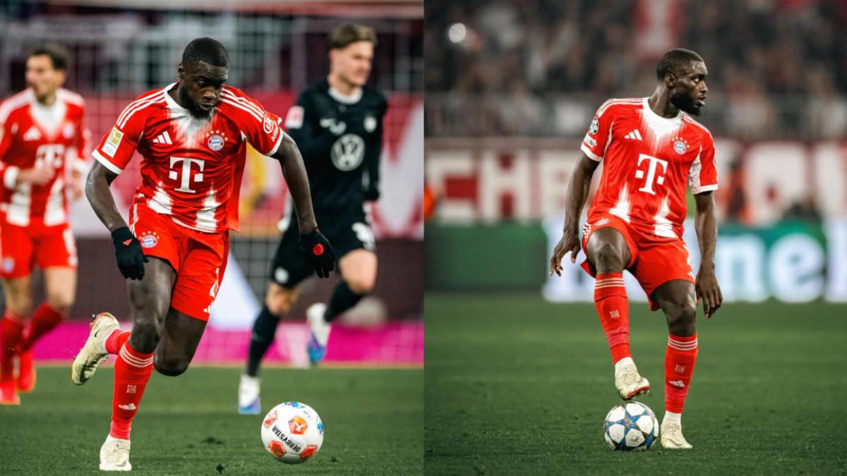 AKSI LAGA - Dayot Upamecano mengenakan jersy Bayern Munich dalam foto unggahan di Instagram @upamecano
Rabu (10/12/2025).
