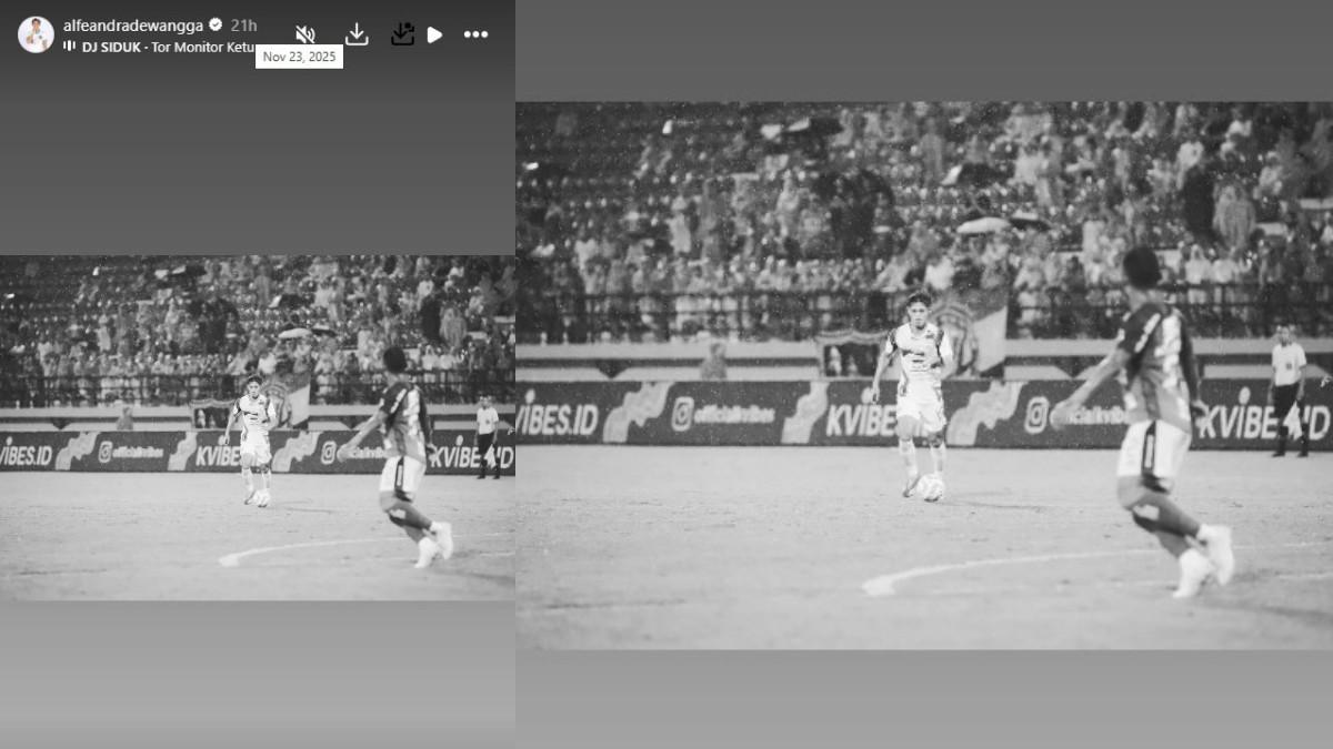 BURSA TRANSFER PERSIB BANDUNG - Alfeandra Dewangga melalui postingan InstaStorynya pada Minggu, 23 November 2025 memberi kode seolah ingin hengkang dari Persib Bandung