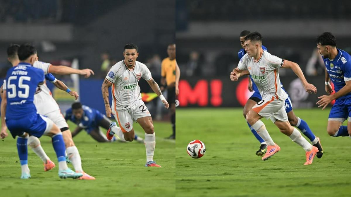 PERSIB VS BORNEO - Duel Persib Bandung vs Borneo FC pada Jumat, 5 Desember 2025, di mana Maung Bandung menang 3-1.