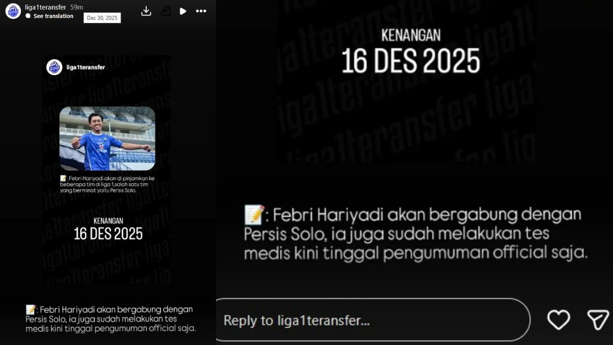 BURSA TRANSFER SUPER LEAGUE - Febri Hariyadi dikabarkan sudah melakukan tes medis di Persis Solo akan akan dikenalkan Laskar Sambernyawa.