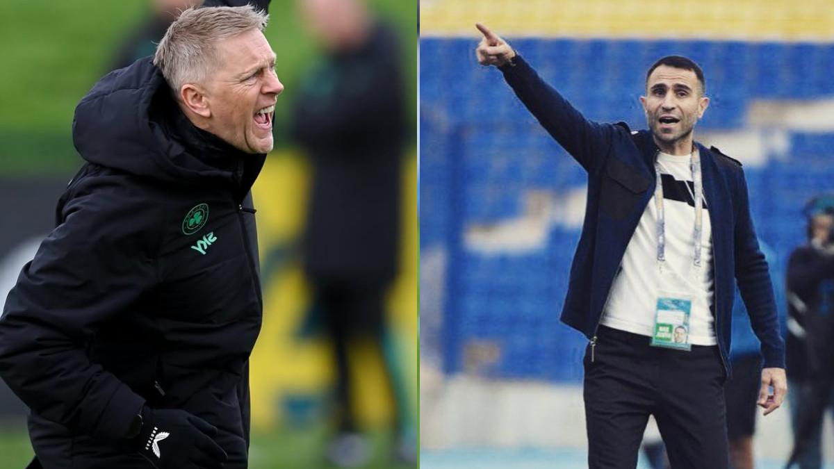 DUA KANDIDAT PELATIH TIMNAS INDONESIA - Potret Heimir Hallgrimsson (kiri) dan Timur Kapadze (kanan).