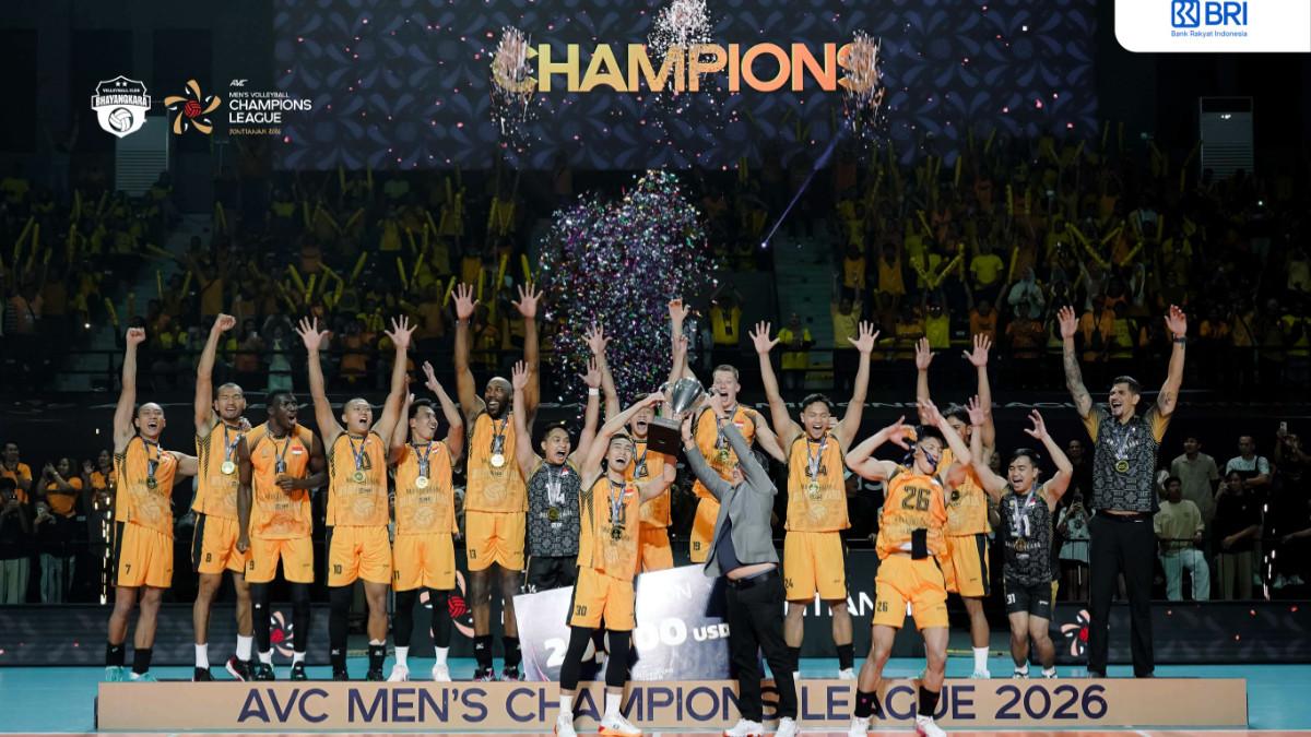 Jadwal Voli Jakarta Bhayangkara Presisi di Mens Volleball Club 2026, Lawan Wakil Brasil
