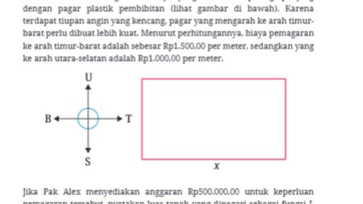 KUNCI JAWABAN - Tangkapan layar soal cerita nomor 9, Latihan B, Bab 2 diambil pada situs resmi buku.kemendikdasmen.go.id, Sabtu (4/10/2025). Inilah kunci jawaban Matematika Tingkat Lanjut (Edisi Revisi) kelas 11 SMA/MA, Latihan B Bab 2: Polinomial, halaman 68, Kurikulum Merdeka.