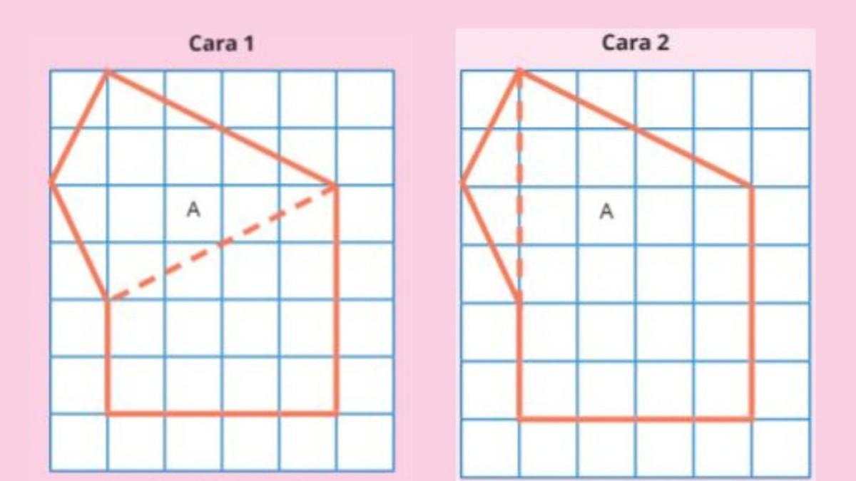 KUNCI JAWABAN - Tangkapan layar gabungan cara 1 dan 2 nomor 4 Uji Kompetensi Bab 5: Luas Daerah Bangun Datar diambil pada laman resmi buku.kemendikdasmen.go.id, Rabu (5/11/2025).