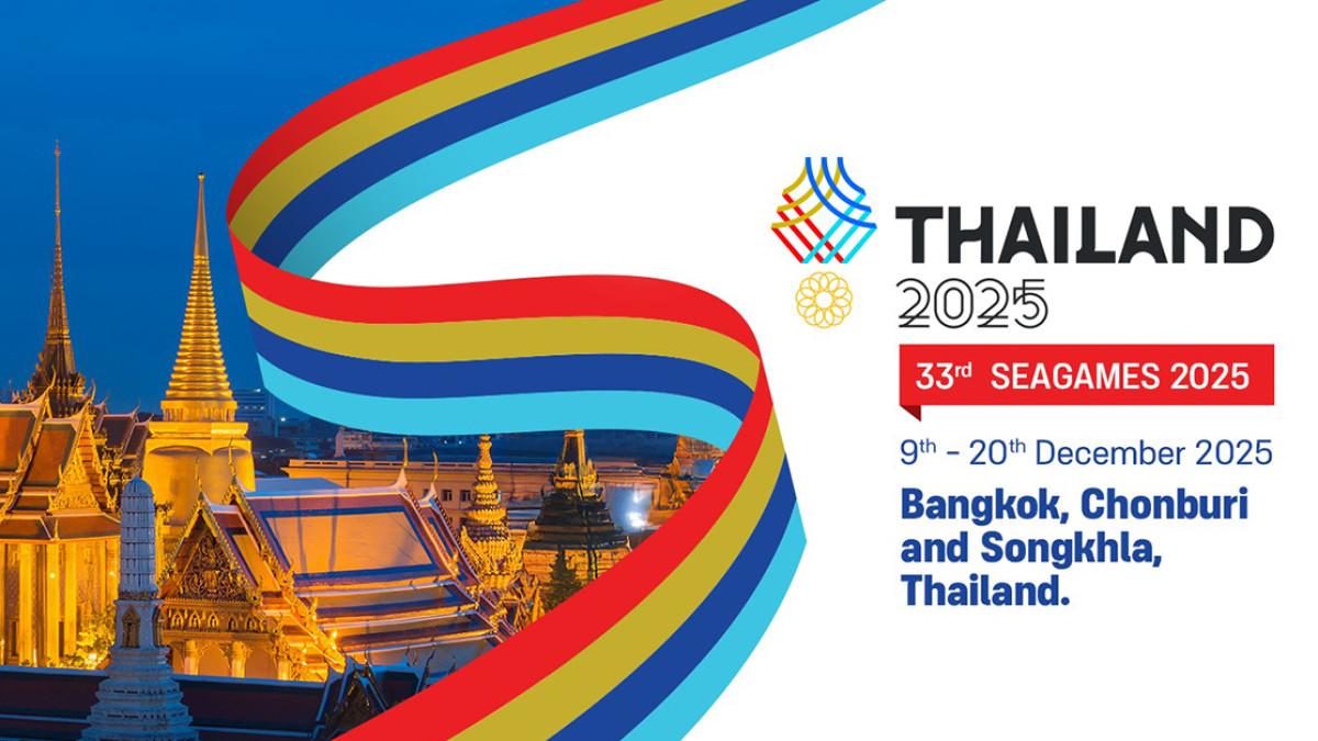 Logo SEA Games ke-33 yang berlangsung di Thailand