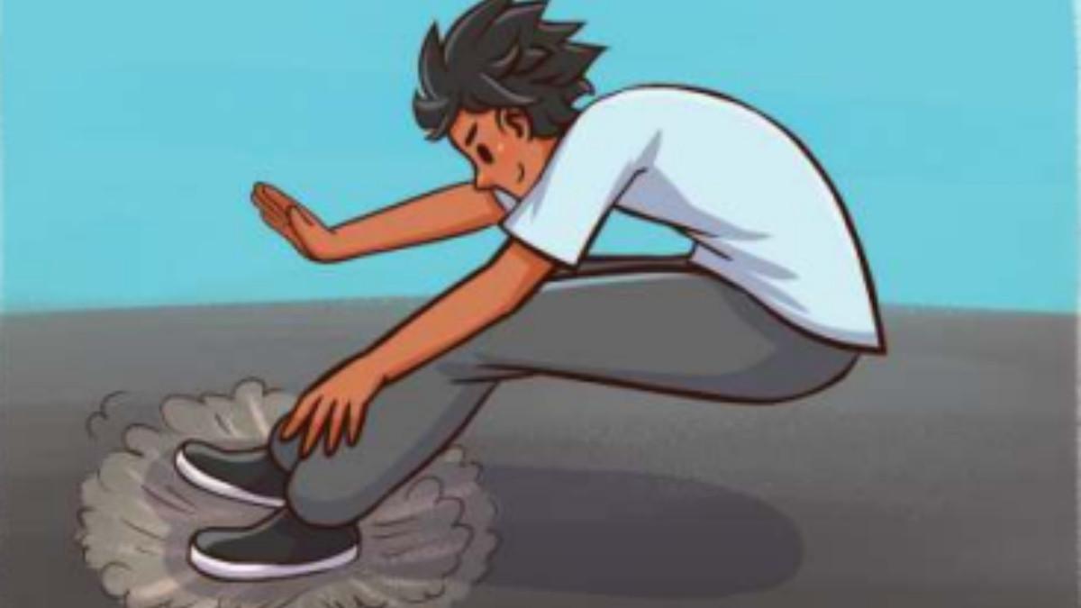 KUNCI JAWABAN - Foto Lompat Jauh. Foto soal nomor 2 pilihan ganda.