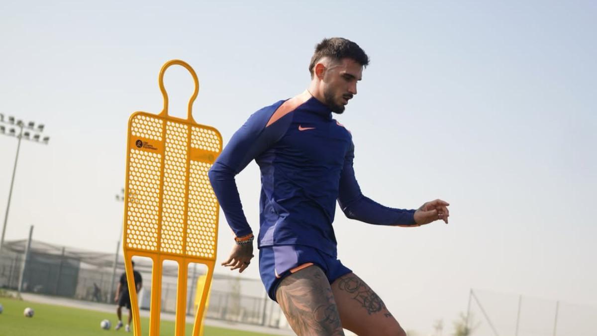 ROMOR TRANSFER - Potret Marko Dugandzic sedang latihan di Dubai. Marko Dugandzic dikabarkan tolak Persib Bandung