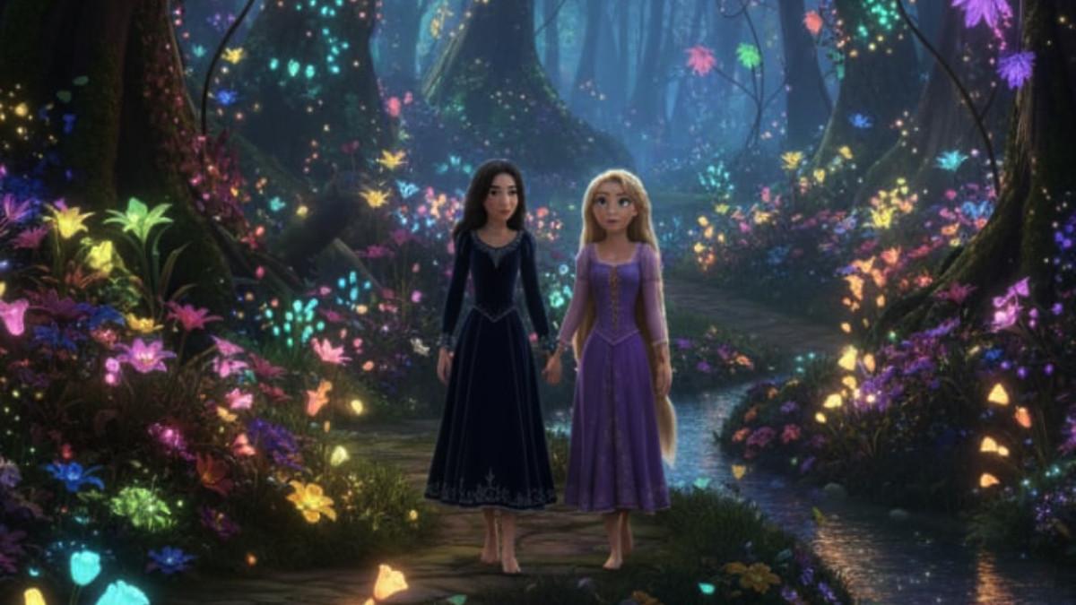 PROMPT GEMINI AI - Ilustrasi hasil prompt Gemini AI tema sahabat Rapunzel, dibuat oleh TribunWow.com dengan bantuan AI (Gemini). Diakses pada Rabu ( 5/11/25).