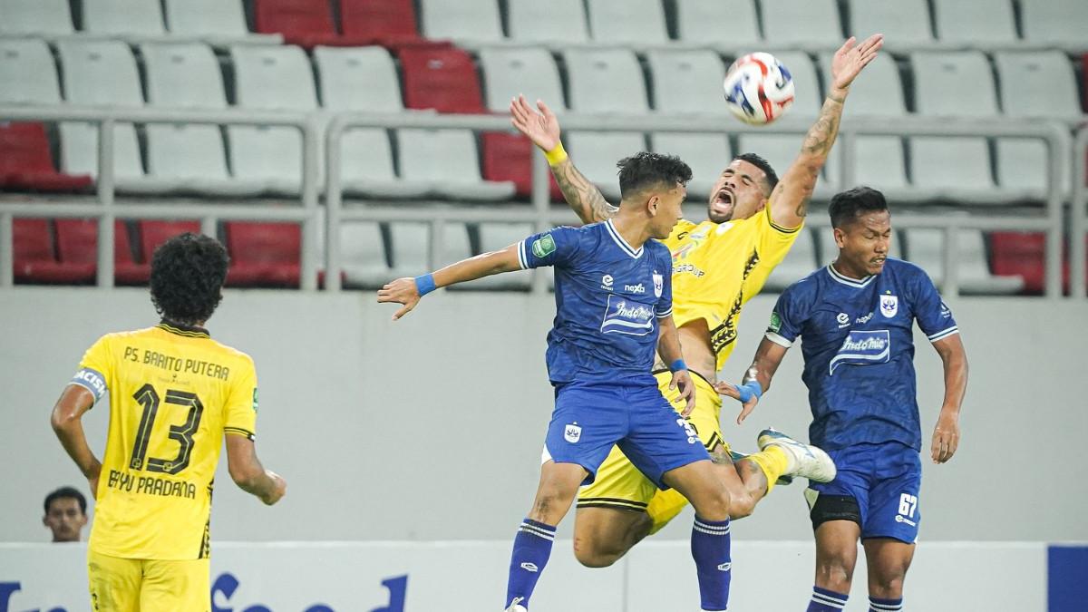 CHAMPIONSHIP - Cuplikan laga PSIS Semarang vs Barito Putera dalam lanjutan match day keempat Grup B Championship 2025/2026 di Stadion Jatidiri, Semarang, Jawa Tengah pada Sabtu, 4 Oktober 2025.