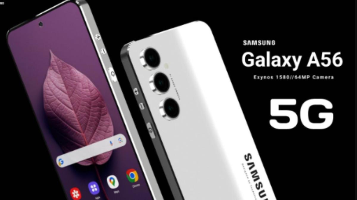 TOP RANK - Samsung Galaxy A56, sebagai pilihan ponsel worth it di tahun 2025 dengan baterai dan kamera terbaik ponsel kelas menengah.Diakses pada Rabu (5/11/25).
