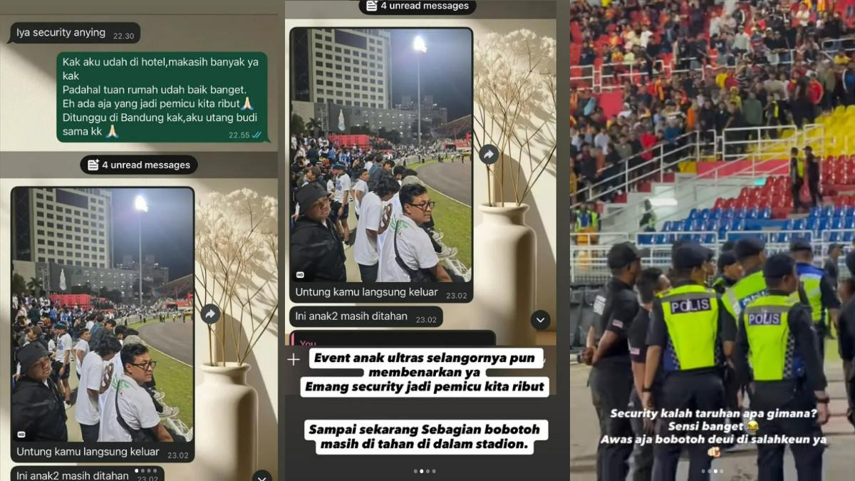 PERSIB BANDUNG - Seorang Bobotoh ungkap kronologi dan dalang kerusuhan suporter di laga Persib Bandung kontra Selangor FC, Kamis, 6 November 2025.