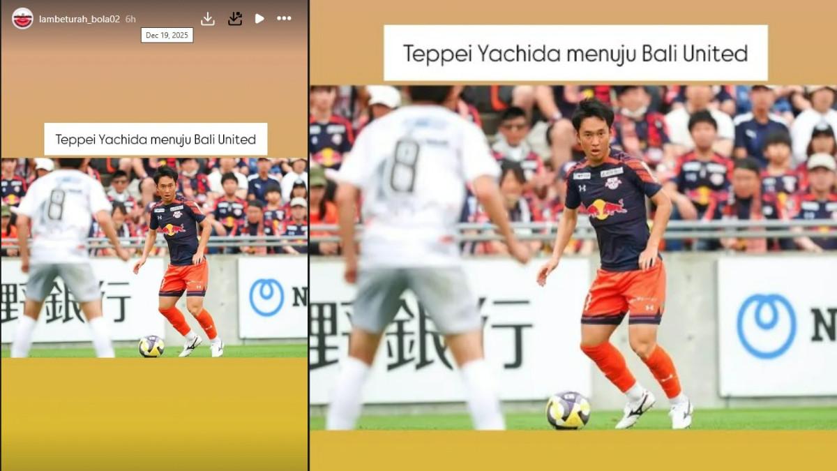 BURSA TRANSFER SUPER LEAGUE - Bali United kabarnya akan mendatangkan pemain dari Liga Jepang, Teppei Yachida di putaran kedua musim 2025/2026.