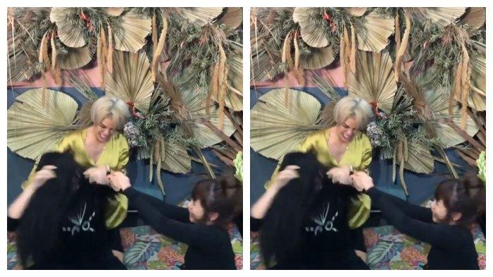 Nikita Mirzani dan Dinar Candy Keroyok Denise Chariesta, Saling Maki-maki, Pukul hingga Jambak