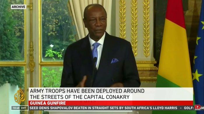 Presiden Alpha Conde Ditangkap, Militer Guinea Muncul di Televisi Siarkan Pengakuan Kudeta