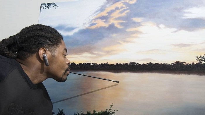 Melukis dengan Mulut hingga Diakui sebagai Pelukis Hebat Dunia, Tenyata Masa Lalu Antonio 'Kelam'