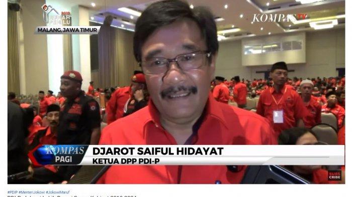 Djarot Singgung Bongkar Pasang Kabinet saat Bahas Penentuan Posisi Menteri: Sudah Punya Pengalaman
