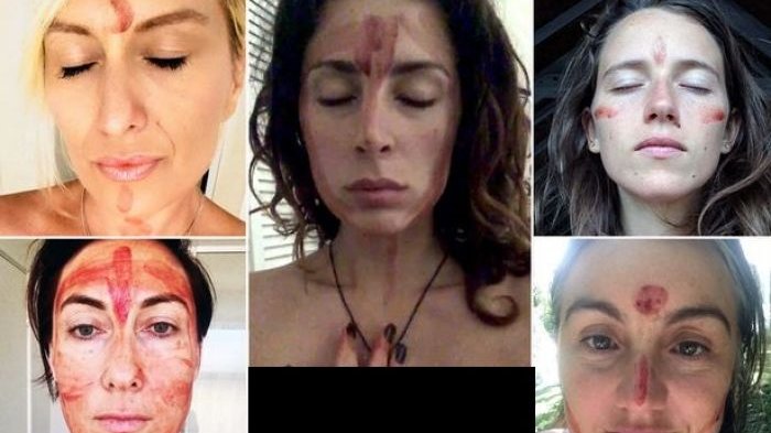 Ritual Aneh Oleskan Darah Menstruasi di Wajah Wanita Menjadi Viral