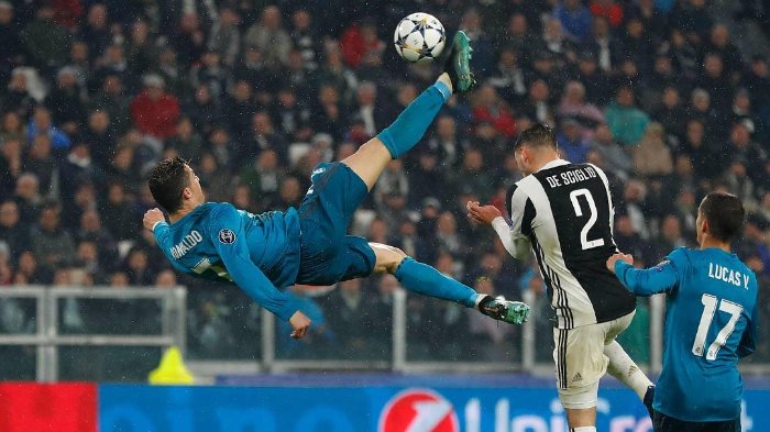 Usai Cetak Gol Tendangan Salto, Cristiano Ronaldo: Saya Tidak Berharap untuk Mencetak Gol Itu - Tribun Wow