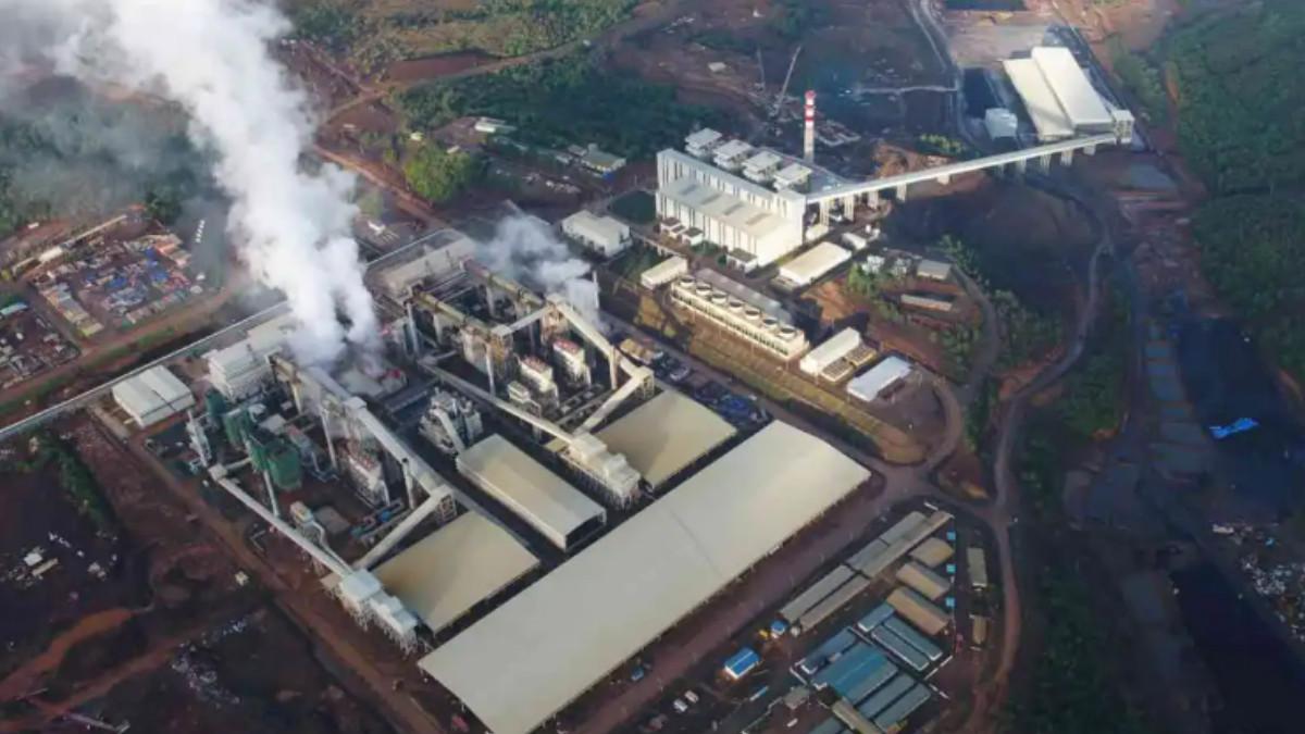 SMELTER-Foto smelter di Maluku Utara sebagai fasilitas dalam pengelolaan logam atau nikel sebagi faktor tinggi nya pertumbuhan ekonomi Maluku Utara.Lima daerah Indonesia dengan pertumbuhan ekonomi tertinggi tahun 2025.
