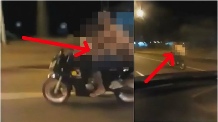 Gila! Pasangan Ini Bercinta di Atas Motor yang Berjalan, Videonya Viral