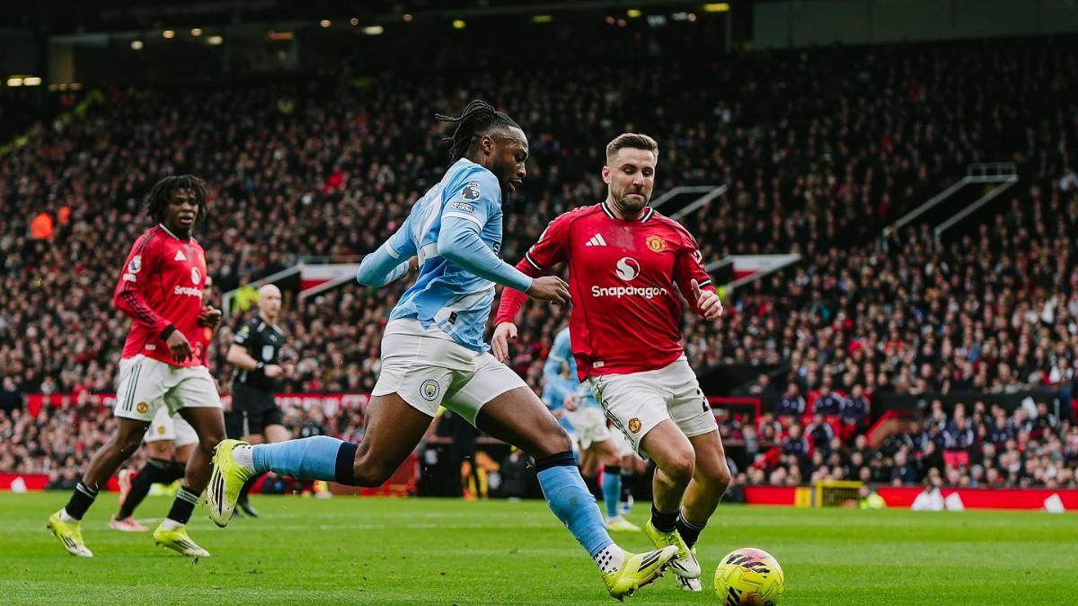 LIGA INGGRIS - Cuplikan laga Manchester United vs Manchester City dalam lanjutan Premier League 2025/2026 di Stadion Old Trafford, Sabtu, 17 Januari 2026.