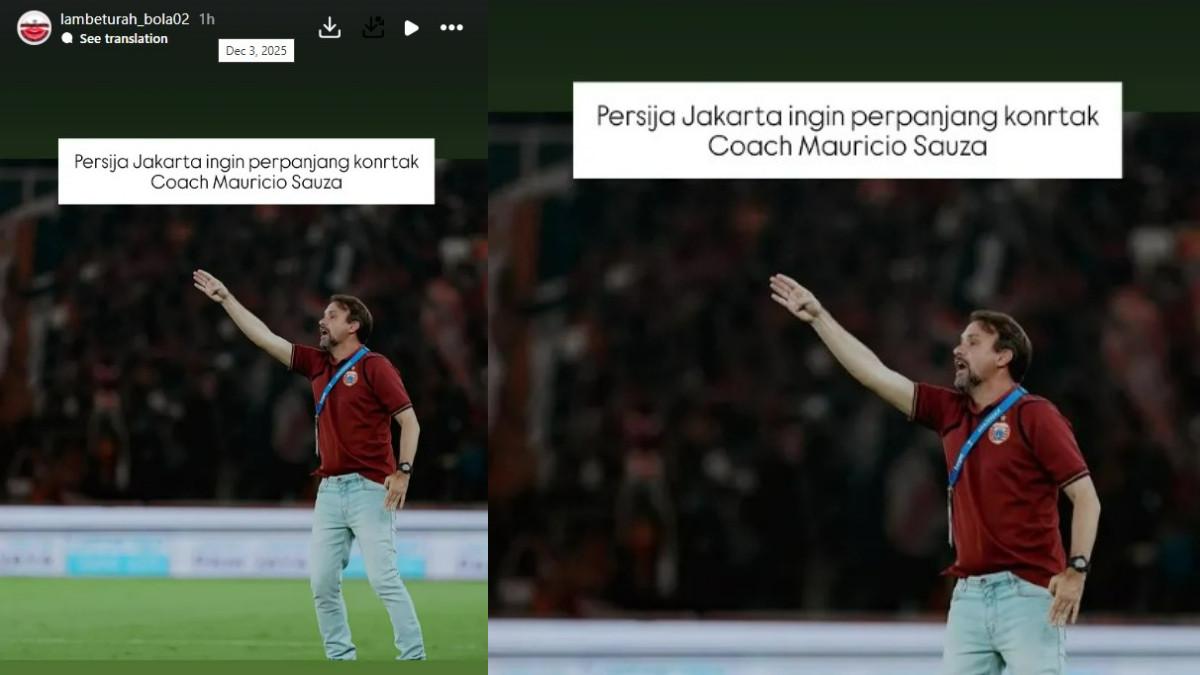 BURSA TRANSFER PERSIJA JAKARTA - Persija Jakarta dilaporkan akan perpanjang kontrak Mauricio Souza.