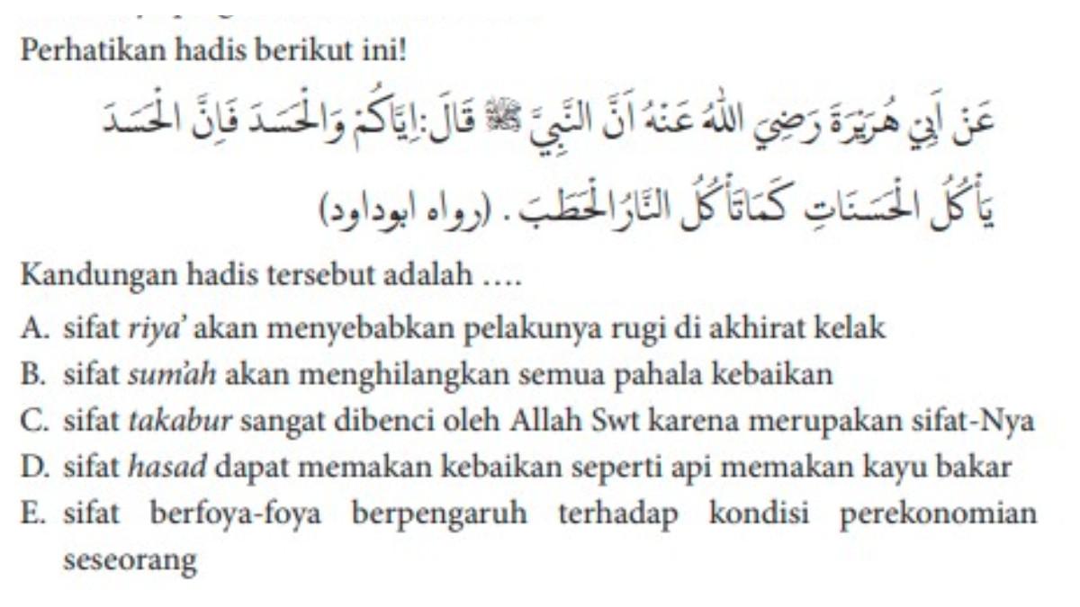 soal serta kunci jawaban nomer 10