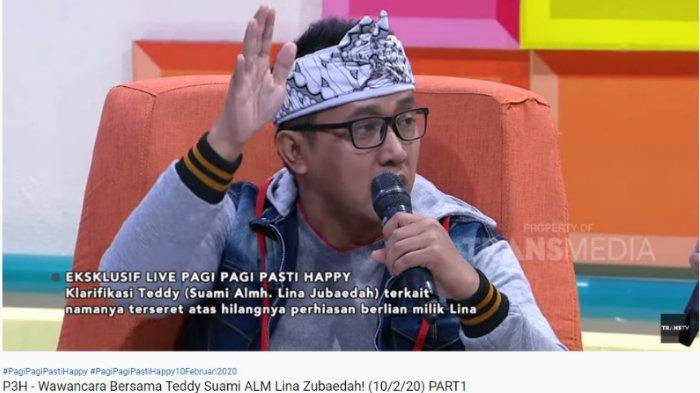 Perhiasan Ratusan Juta Milik Mendiang Lina Jubaedah Hilang, Teddy Pardiyana Mengaku Ditipu