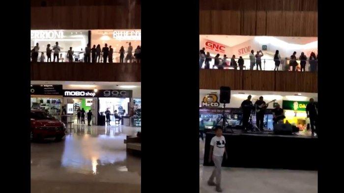 Viral Atap Pusat Perbelanjaan Bocor dan Buat Banjir, Anggota Band Justru Mainkan Lagu OST Titanic