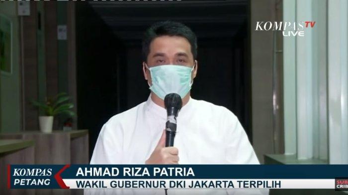 Terpilih Jadi Wagub DKI Jakarta, Riza Patria Dihadapkan Virus Corona: Saya akan Bantu Anies Baswedan