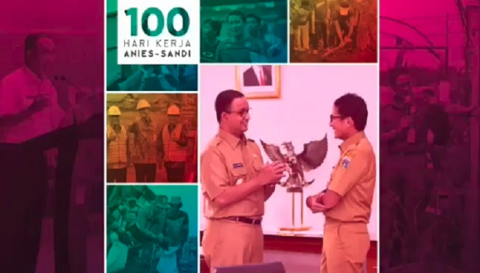 Anies Baswedan Paparkan 100 Hari Kinerjanya Melalui Video Saksi Perubahan di Jakarta