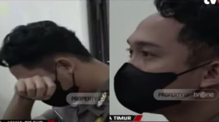 Dulu Viral Paksa Aborsi Pacar, Bripda RB Menangis Disanksi PTDH, Sempat Usap Air Mata