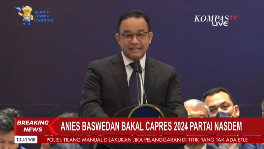 Diusung Jadi Capres 2024 NasDem, Anies Sempat Jadi Bahan Obrolan Jokowi dan Surya Paloh
