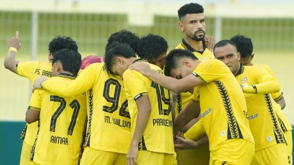 4 Lawan Terakhir Barito Putera demi Misi Promosi ke Super League, Terdekat Hadapi PSS Sleman