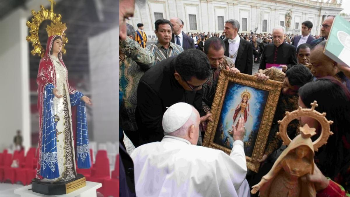 Cerita di Balik Momen Paus Fransiskus Berdoa kepada Patung Maria Bunda Segala Suku