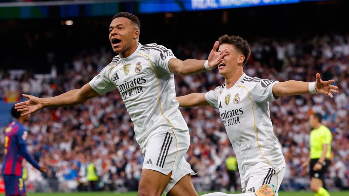 Hasil Babak 1 Real Madrid Vs Barcelona: Mbappe & Bellingham Kasih Pelajaran Kunde dkk, Skor 2-1